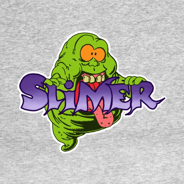 Slimer the Friendly Ghost by Owllee Designs